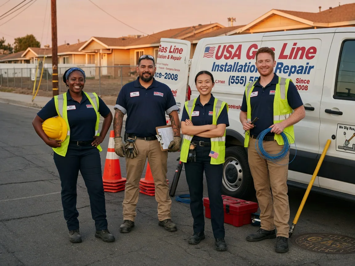 Gas Line Installation company in Batson, TX